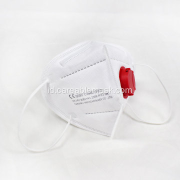 Masker FFP2 dengan katup pernafasan CE Disetujui